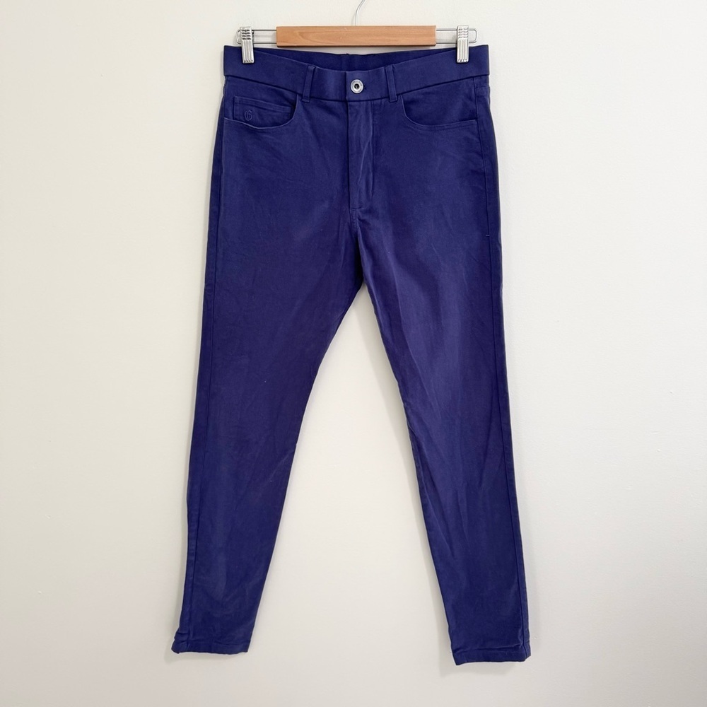 Greyson Purple Slim Fit Pants